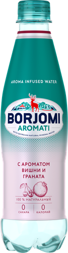 

Вода Borjomi минеральная Вишня-гранат 500 мл