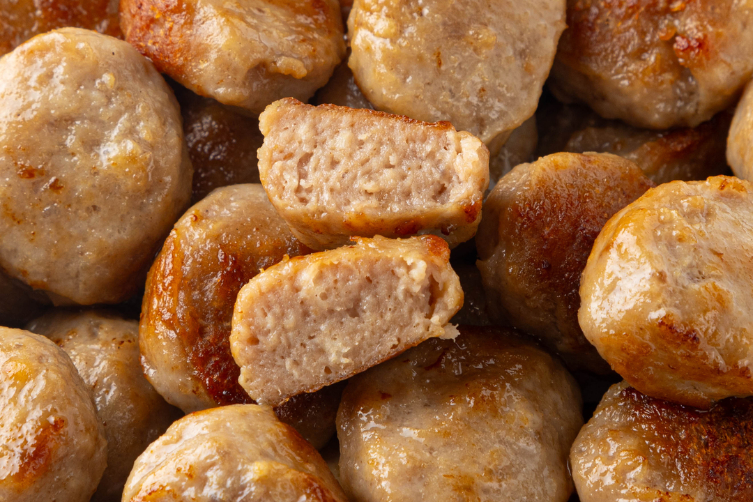 

Фрикадельки мини ВкусВилл из говядины и курицы замороженные 450 г