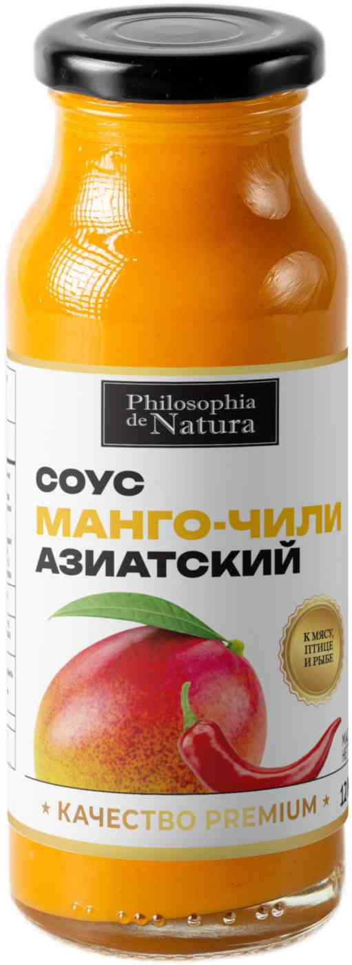 

Соус Philosophia de Natura азиатский Манго-Чили 230 г