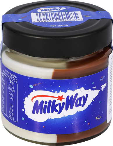 Паста Milky Way шоколадная из молочного и белого шоколада 200 г
