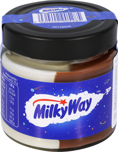 

Паста Milky Way шоколадная из молочного и белого шоколада 200 г