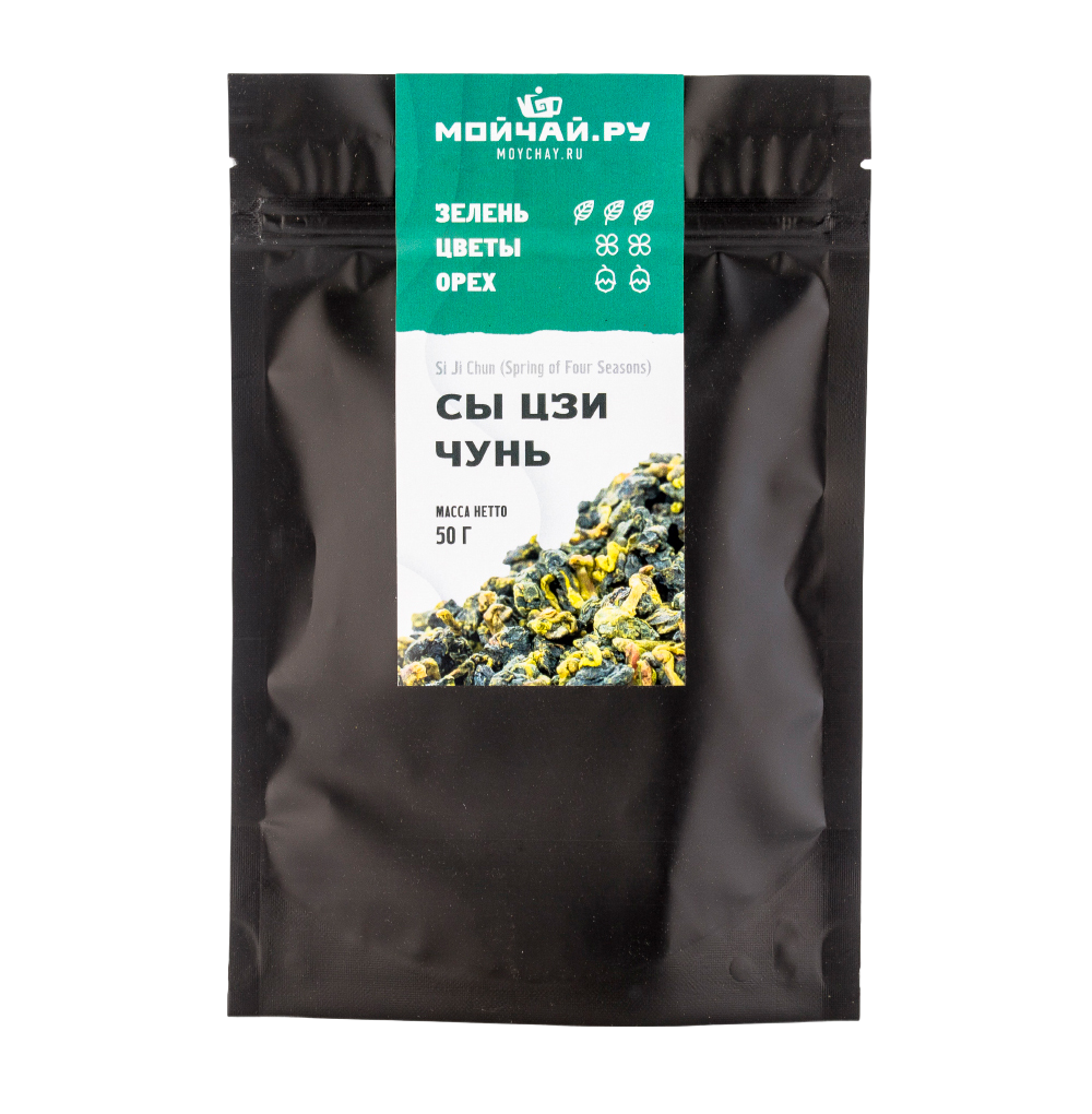 

Чай зелёный Мойчай Сы Цзи Чунь 50 г