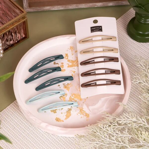 Заколка для волос, INSTYLE, 5 шт., в ассортименте