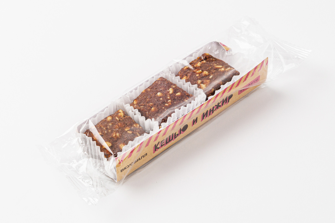 

Конфеты ВкусВилл Кешью и инжир 50 г