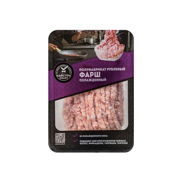 Полуфабрикат рубленый из мяса цыплят-бройлеров фарш 