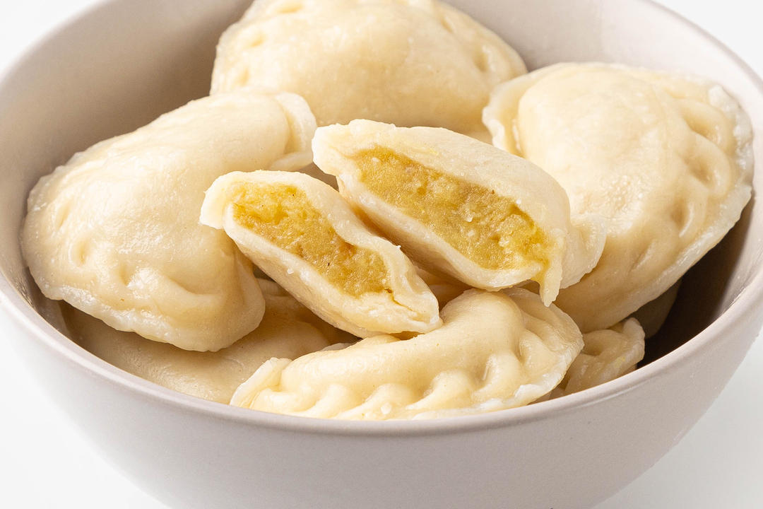 

Вареники Вкусвилл с картофелем и белыми грибами 500 г