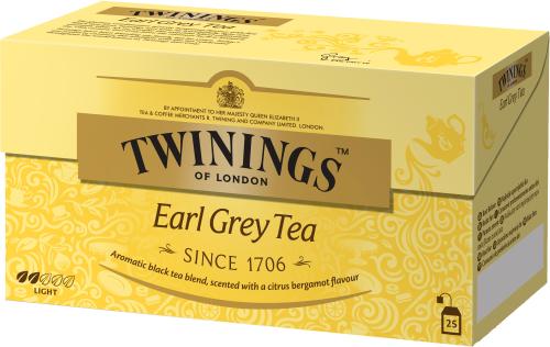 

Чай Twinings Earl Grey черный с ароматом бергамота 25 пакетиков x 2 г