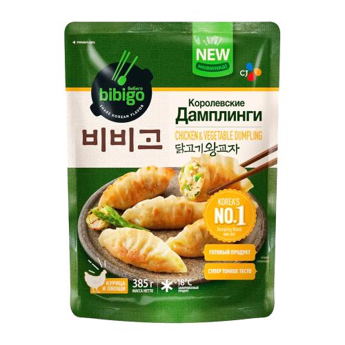 

Дамплинги Bibigo Королевские с курицей и овощами 385 г