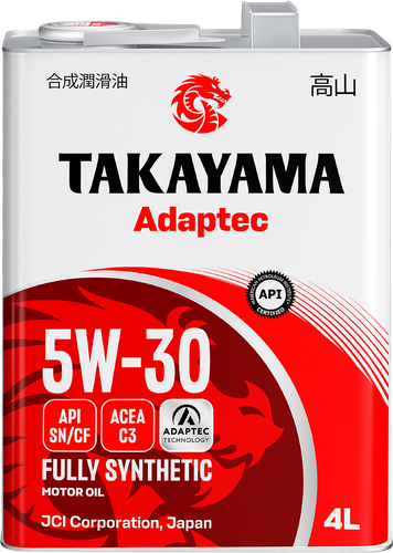 

Масло моторное синтетическое Takayama SAE 5W-30 API SN/СF 4 л