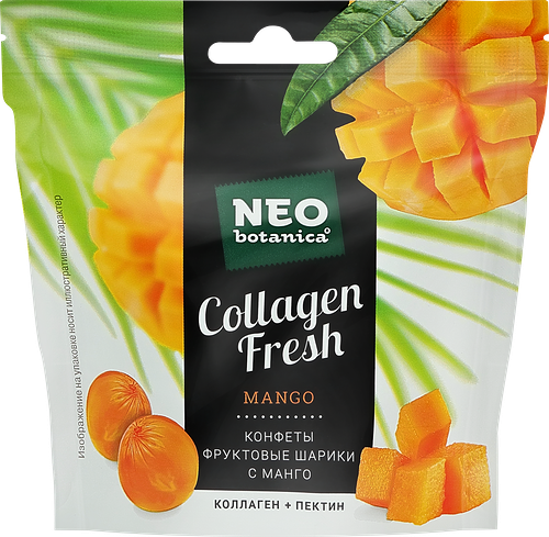 Конфеты желейные NEO botanica Collagen Fresh с манго 55 г