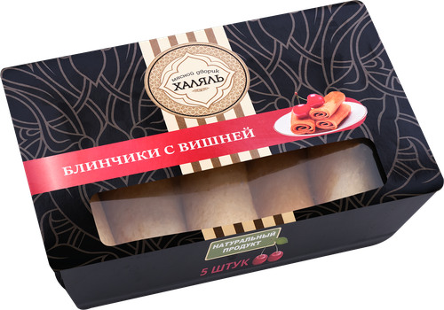 

Блинчики Мясной дворик Халяль с вишней 350 г