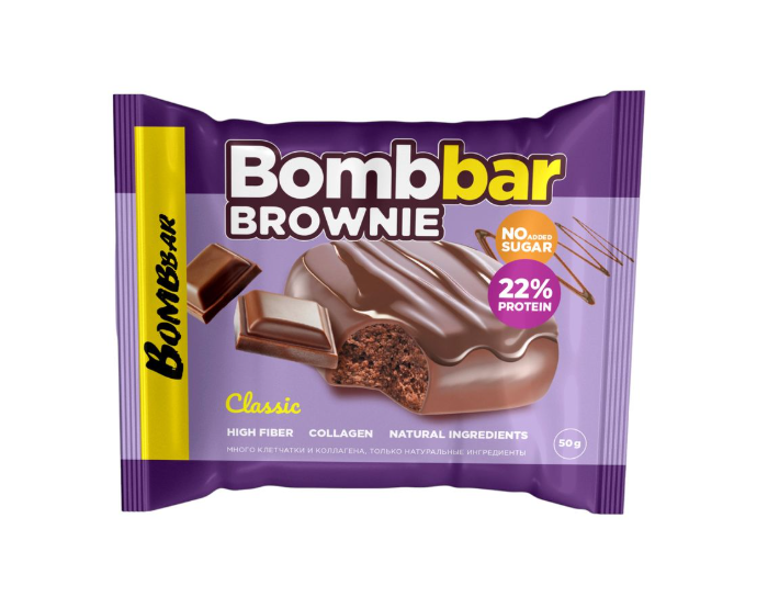 

Печенье BombBar Brownie брауни классический 50 г