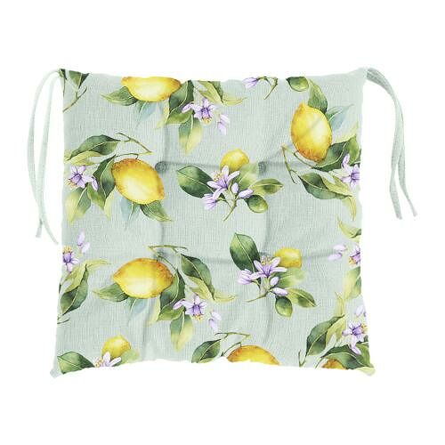 Подушка-сидушка Wellfort Лимоны 40x40 см