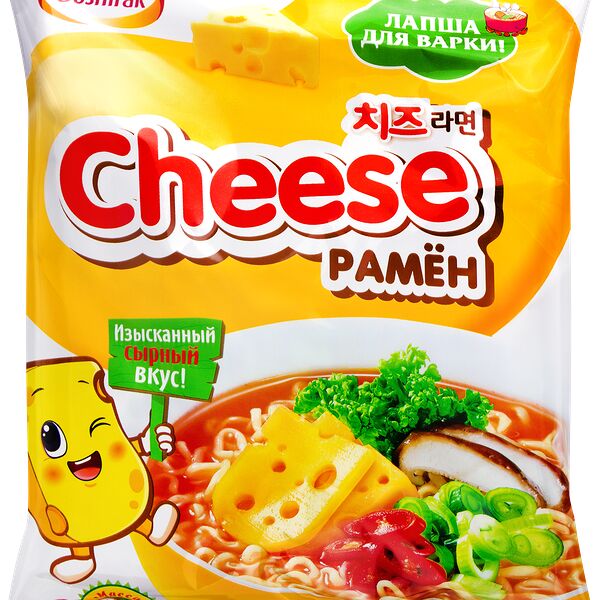 Лапша быстрого приготовления Doshirak Cheese рамен с сыром 110 г