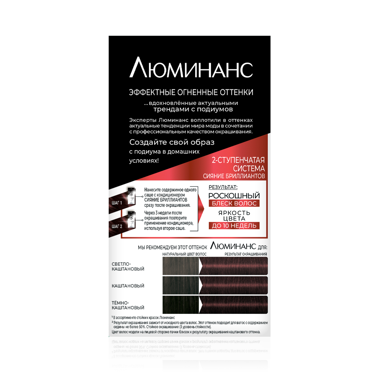 

Стойкая краска для волос Люминанс 5.88 Глянцевый красный 150 мл