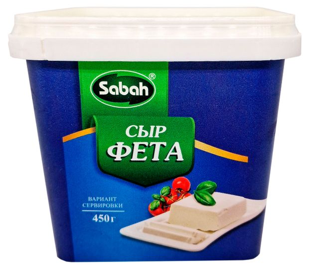 

Сыр Sabah Фета 40% 450 г