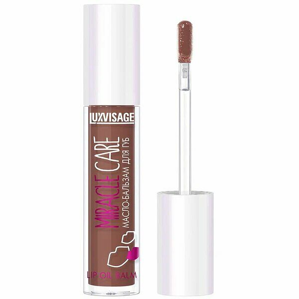 Масло-бальзам для губ Luxvisage Miracle care 107 Double chocolate 3.4 г