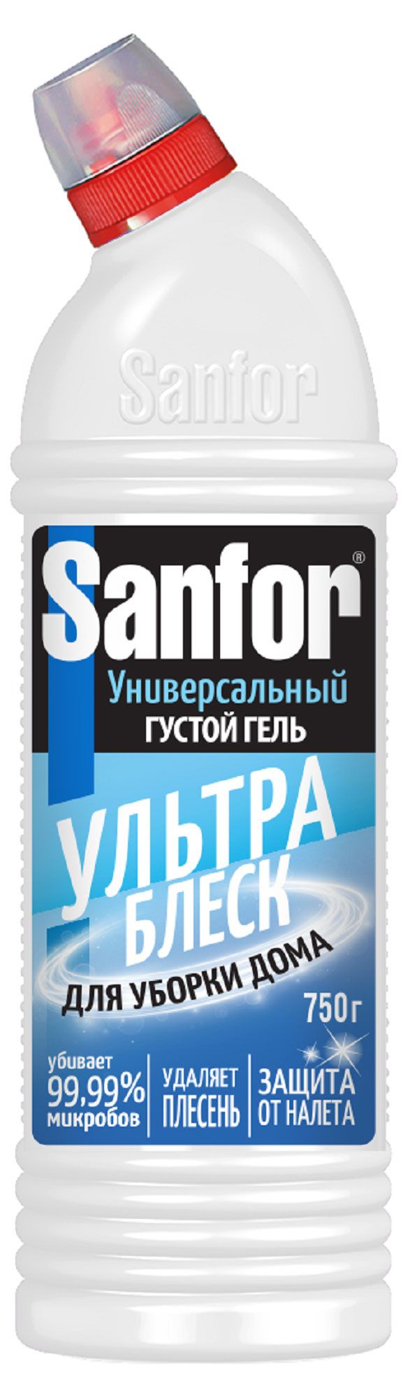 

Чистящее средтство Sanfor Ультра блеск универсальный с хлором 750 мл