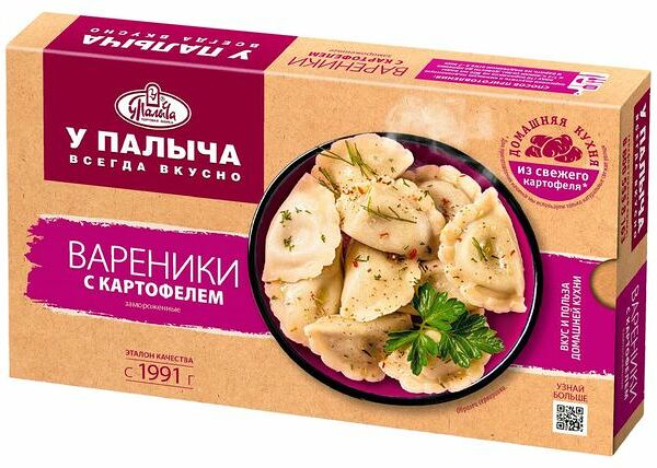 Вареники У Палыча с картофелем 500 г
