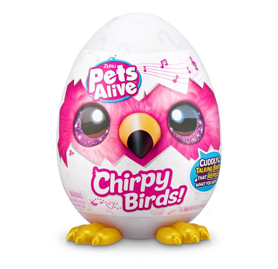 

Игровой набор ZURU PETS ALIVE плюшевая Птичка-повторюшка, в ассортименте