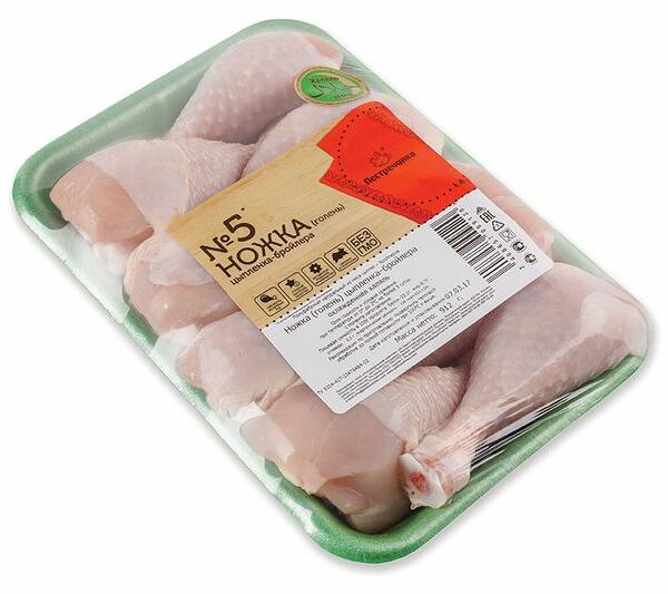 Голень цыпленка-бройлера Пестречинка Халяль охлажденная, вес