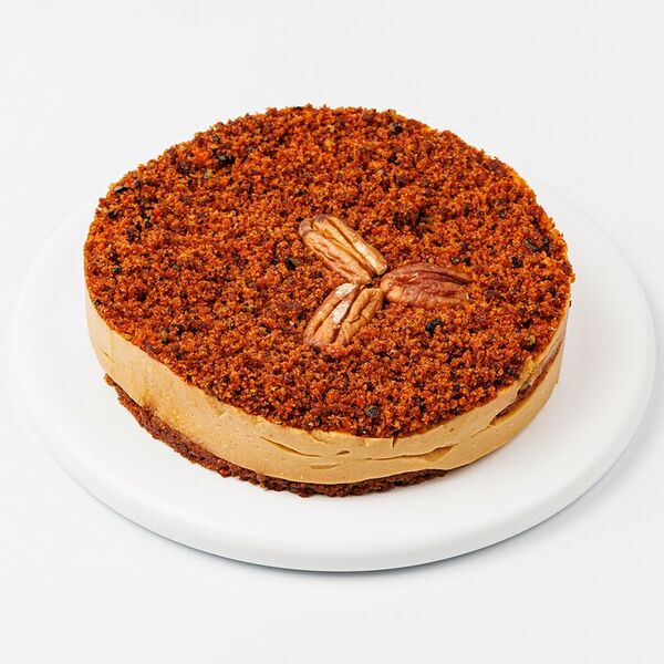 Торт Вкусвилл Морковный с пеканом постный 500 г