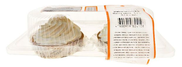 

Пирожное песочное Добрынинский Тарталетка лимонная 2 шт. 200 г