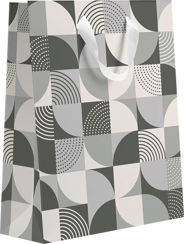 Пакет подарочный Пакетико Country 22.7 х 18 х 10 см, дизайн в ассортименте