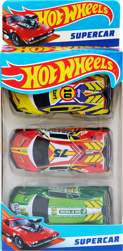 Набор игровой Технопарк металлические машины, в ассортименте