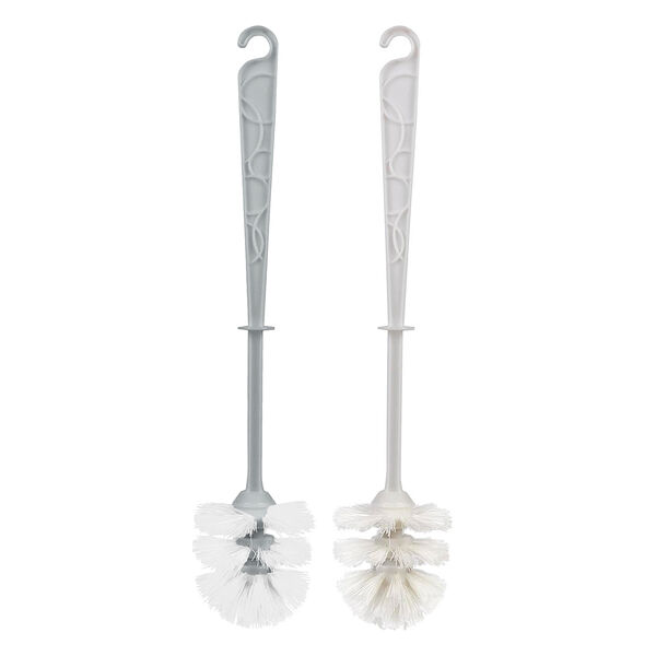 Vetta ёрш для туалета без подставки практик пластик 33,5х6,5 см 2 цвета в ассортименте