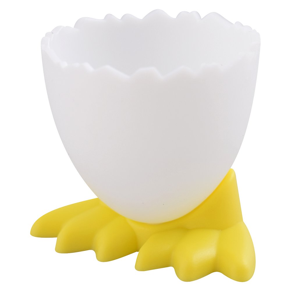 

Подставка для яйца Мультидом Пасха с ножками 4.5х4.6 см пластик, цвет в ассортименте