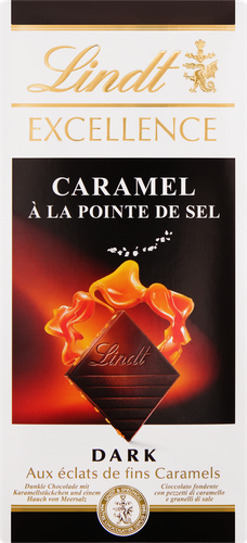 

Шоколад тёмный Lindt Excellence Карамель с солью 100 г