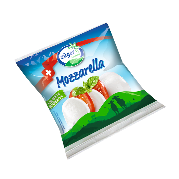 Сыр Zuger моцарелла в рассоле шарик замороженный 125 г