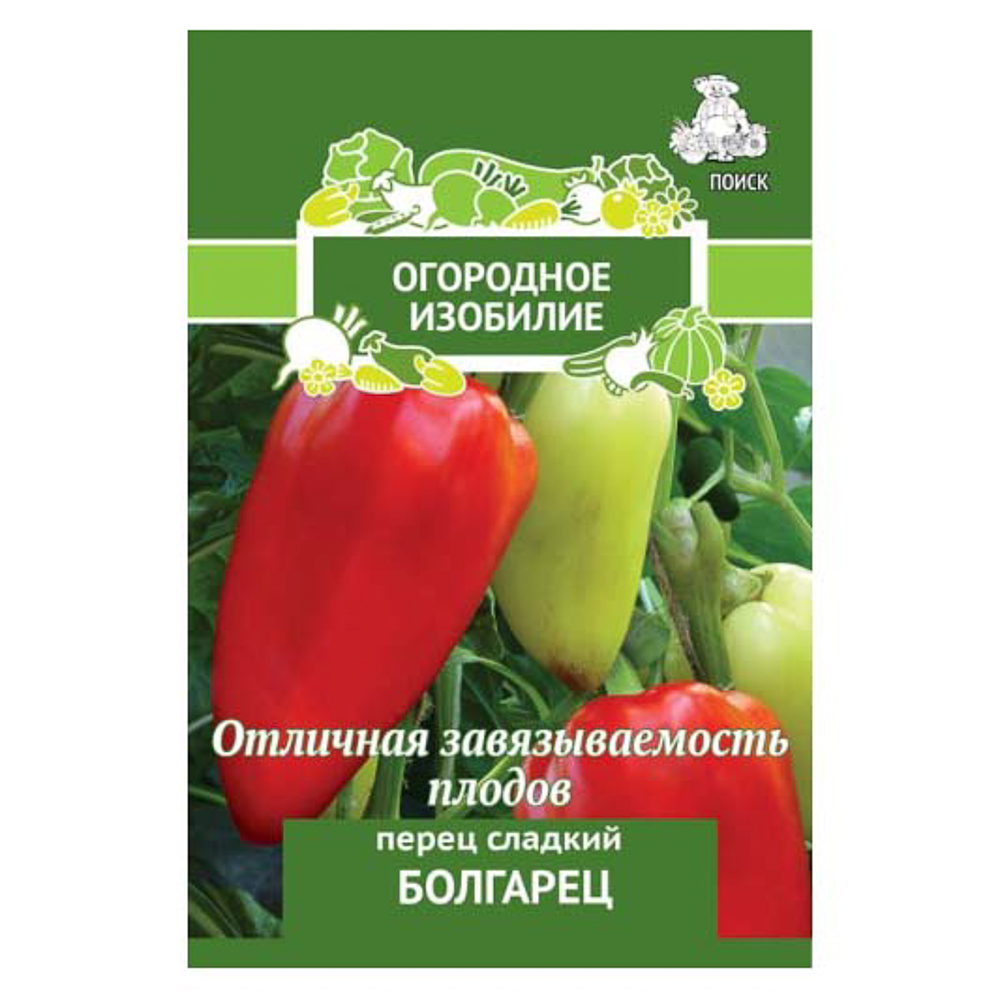 

Семена Поиск перец сладкий Болгарец, 0.25 г