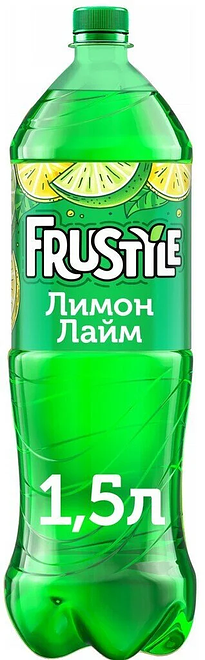 

Газированный напиток Frustyle Лимон-лайм 1.5 л