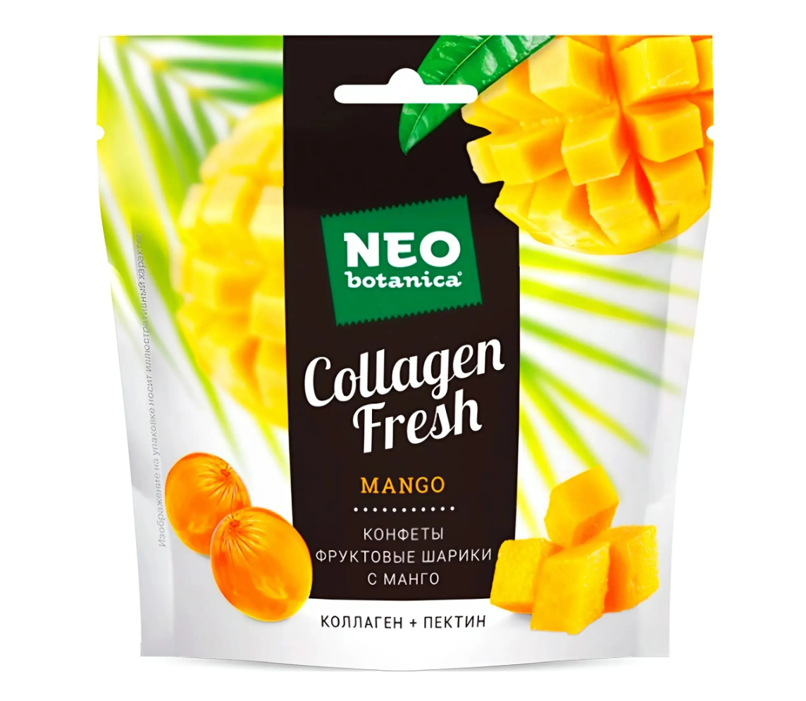 

Конфеты желейные NEO botanica Collagen Fresh с манго 55 г