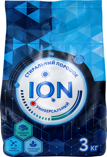 Стиральный порошок Ion универсальный 3 кг