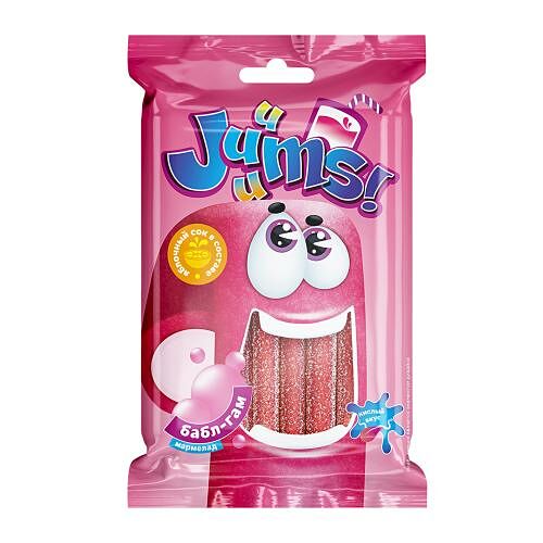 Мармелад Juuums! Бабл-гам кислый 70 г