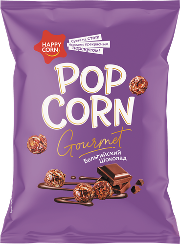 

Попкорн Happy Corn Бельгийский шоколад 140 г