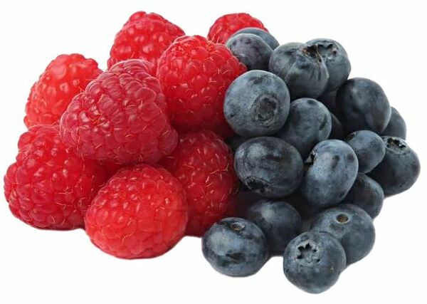 Ягодный микс голубика, малина, 150г