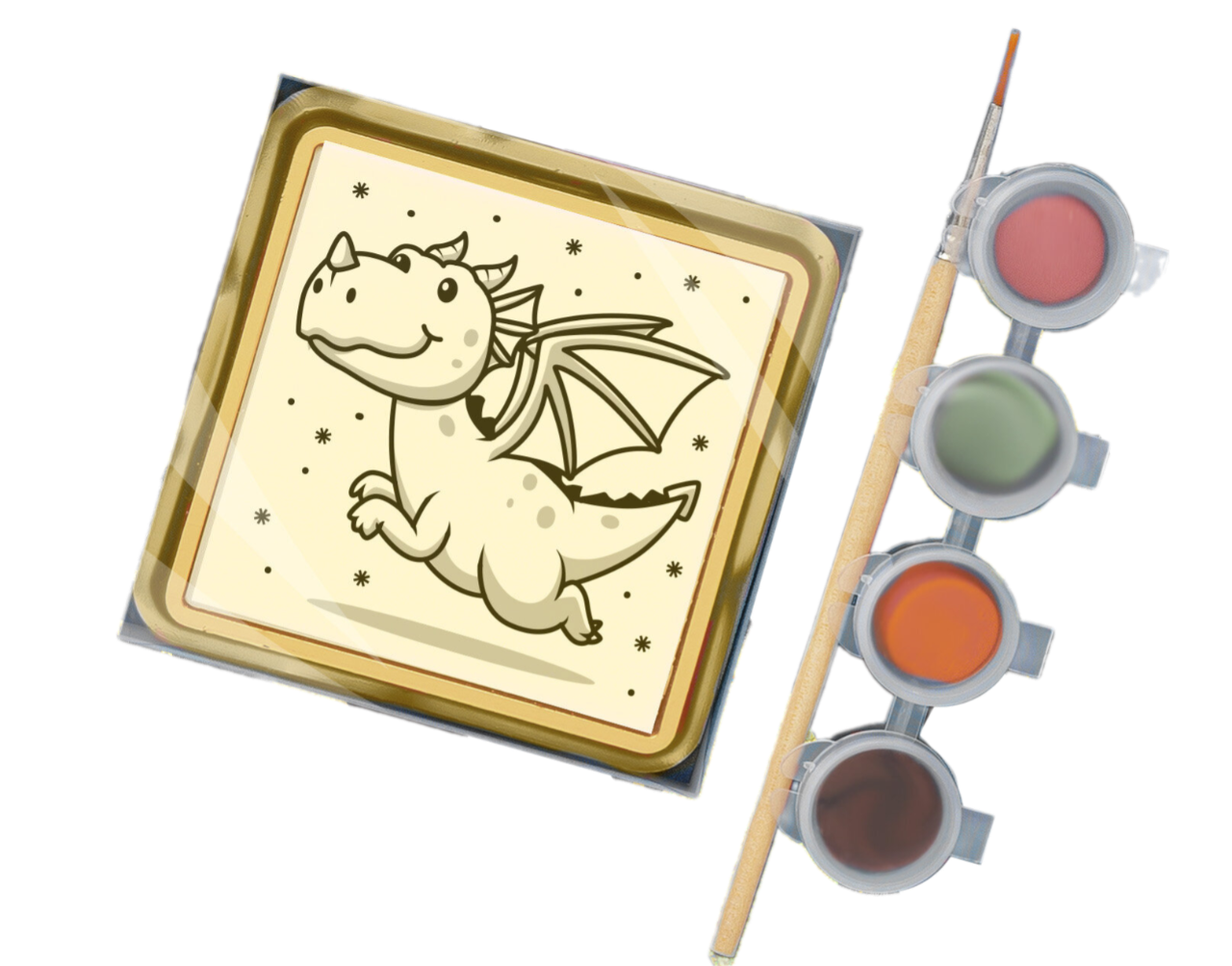 

Набор подарочный Конфаэль Шоколадная раскраска Дракоша 45 г