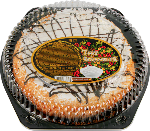 

Торт Покровский Хлеб Сметанник 480 г