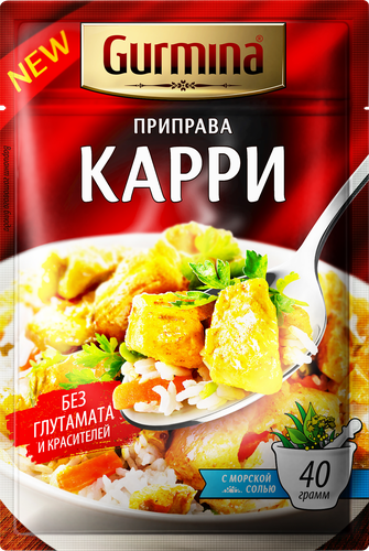 

Приправа Gurmina Карри 40 г