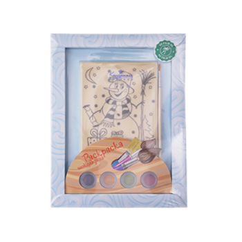 

Набор шоколада Конфаэль Раскраска "Снеговик" 110 г