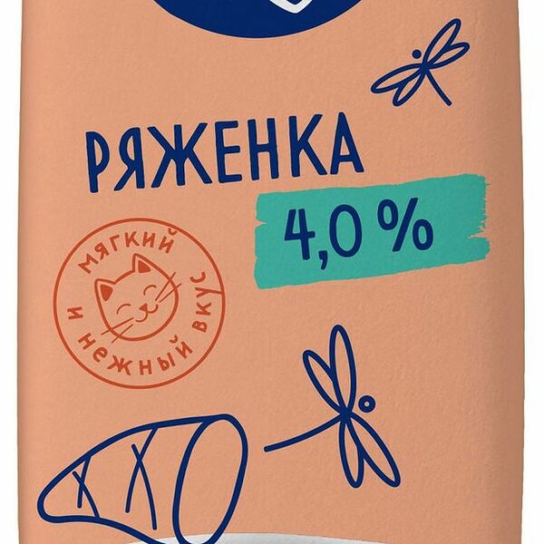 Ряженка Большая Кружка 4% 500 г
