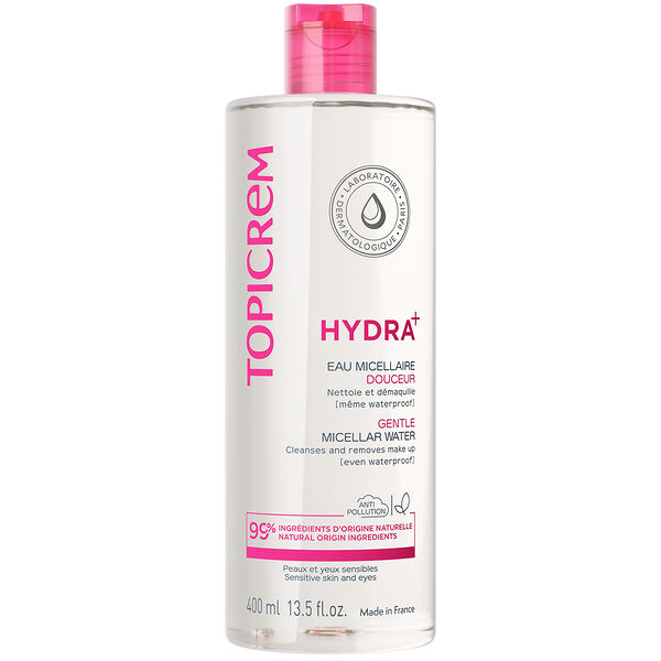 Вода мицеллярная Topicrem Hydra+ мягкая 400 мл