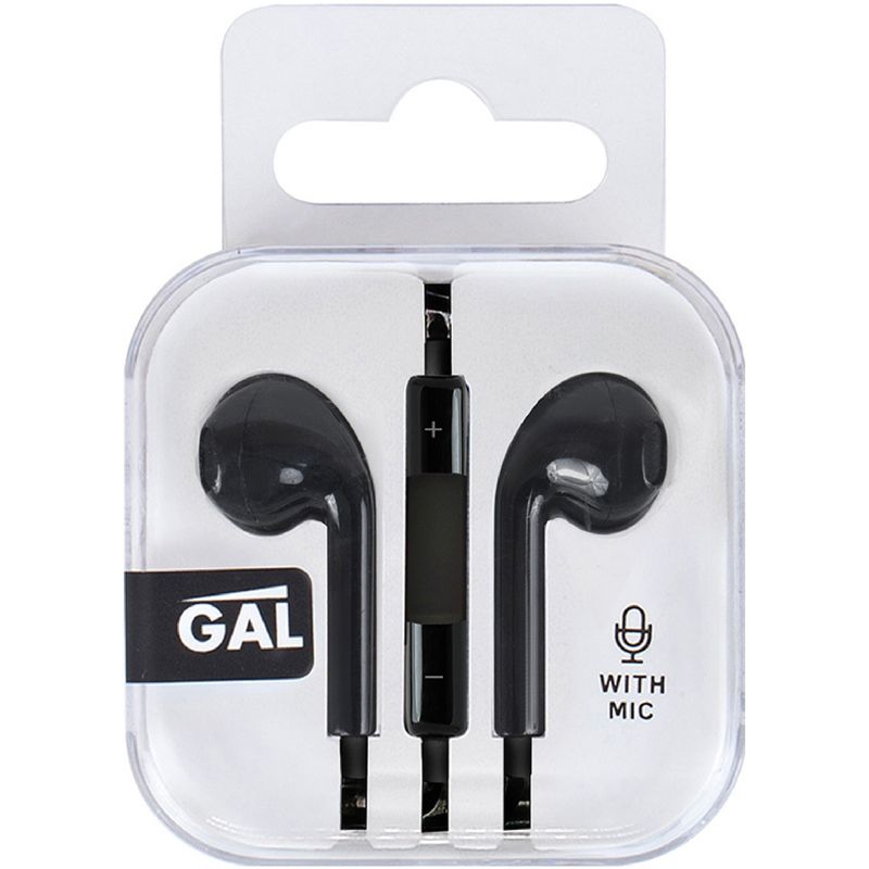 

Стереонаушники Gal с микрофоном цвет в ассортименте 1 шт.