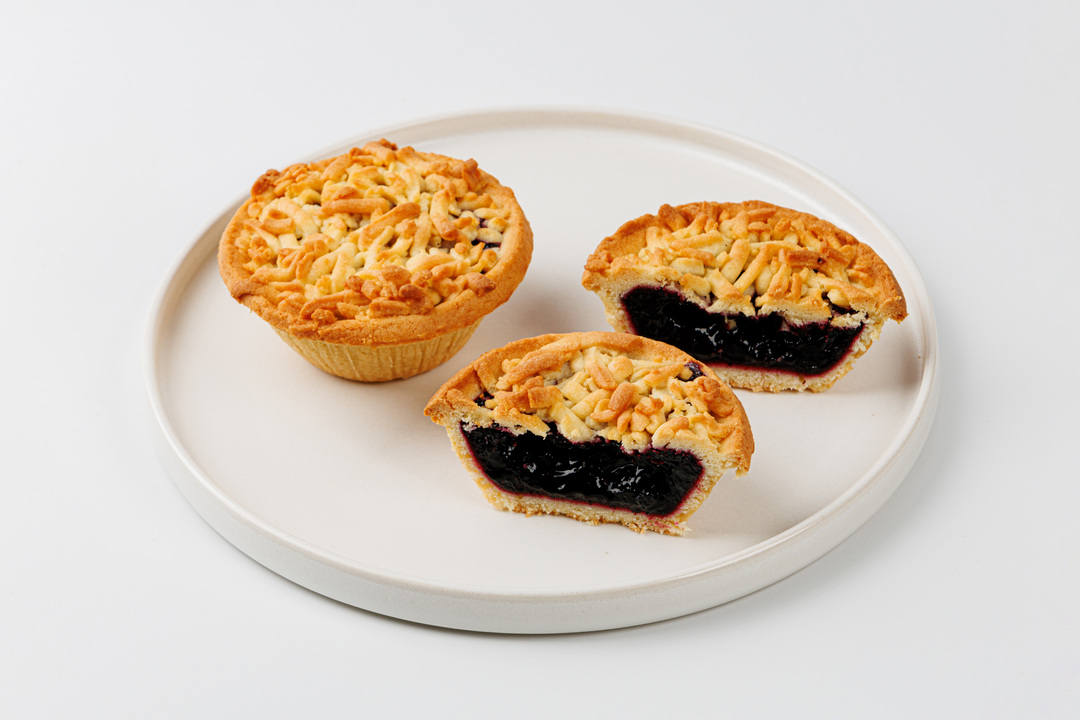 

Корзиночки песочные Ягодные с черникой, 140 г