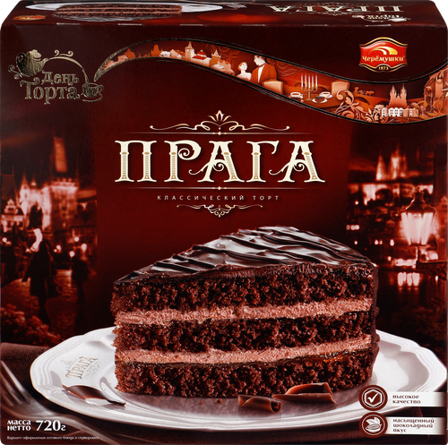 

Торт День торта Черёмушки Прага 720 г