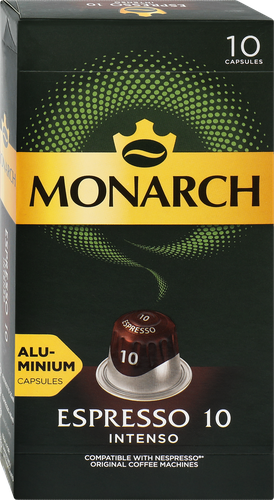 

Кофе в капсулах Monarch Espresso 10 Intenso 10 шт 52 г